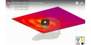  Ηλεκτρικό πεδίο στο ανθρώπινο κεφάλι - εξομείωση με Η/Υ